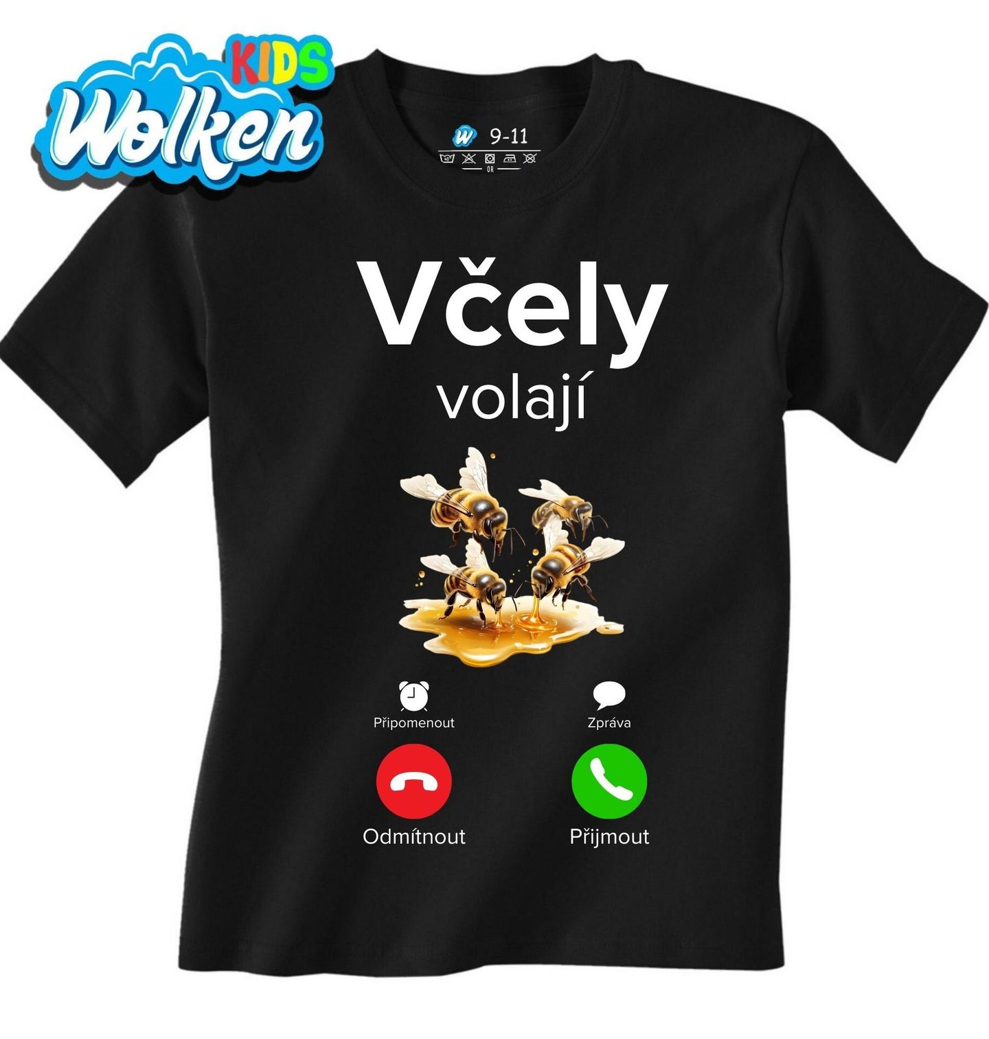 Dětské tričko Včely volají Phone Call.jpg
