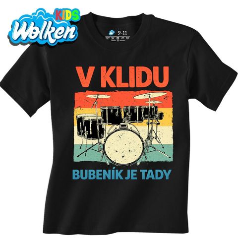 Obrázek produktu Dětské tričko V klidu, bubeník je tady