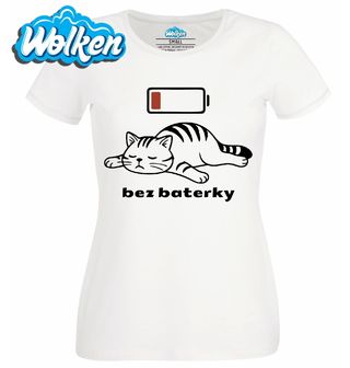 Dámské tričko  Spící Kočka Bez baterky.jpg