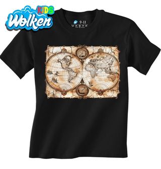 Dětské tričko Pirátská Mapa Světa.jpg