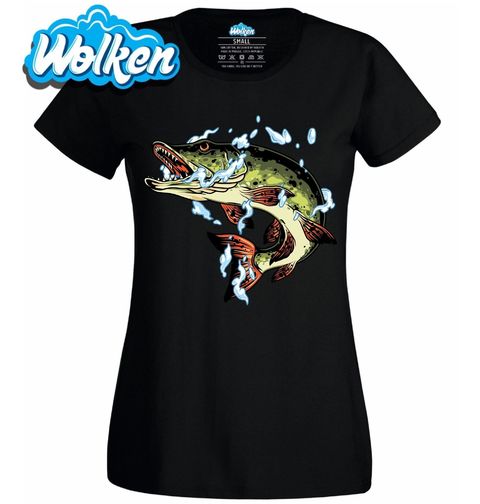 Obrázek produktu Dámské tričko Dravá Štika obecná