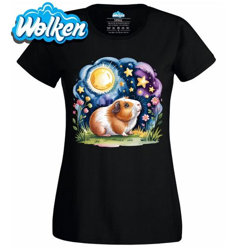 Obrázek produktu Dámské tričko Morče pod Kouzelnými Hvězdami