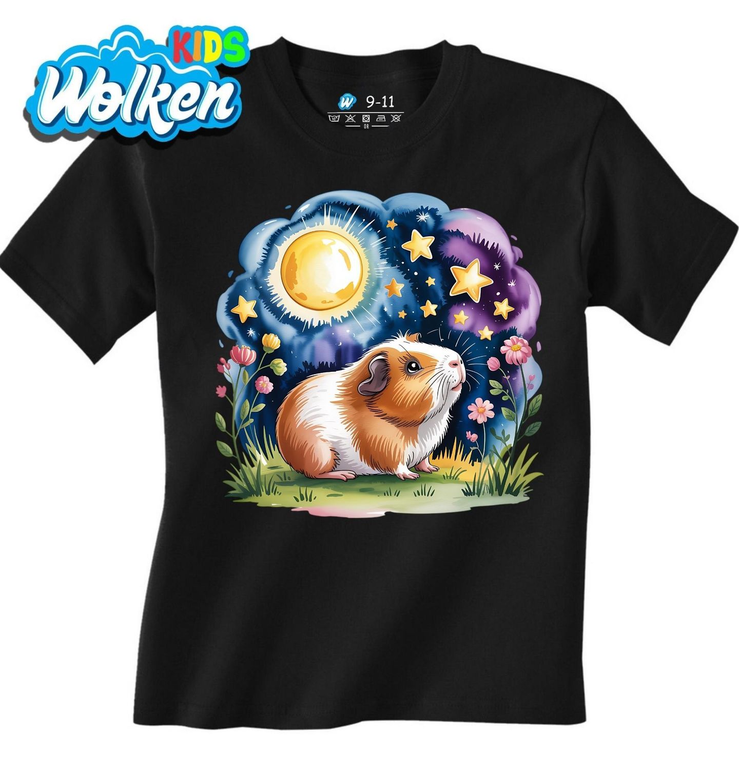 Dětské tričko Morče pod Kouzelnými Hvězdami.jpg