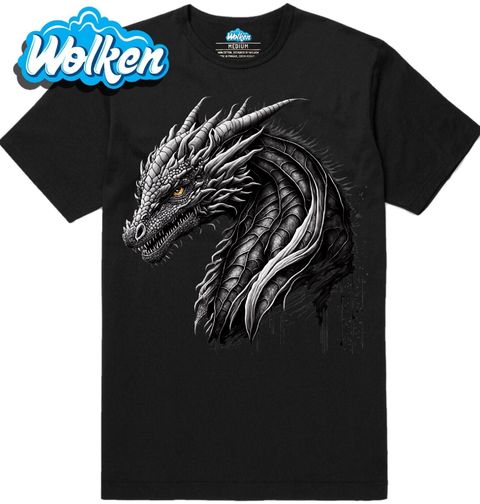 Obrázek produktu Pánské tričko Prokletý Černý Drak