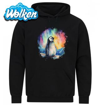 Mikina Malý Tučňák pod Polární Září.jpg