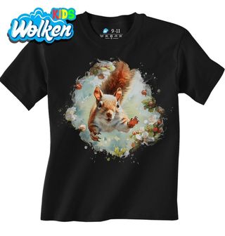 Dětské tričko Hravá Veverka v Lese.jpg