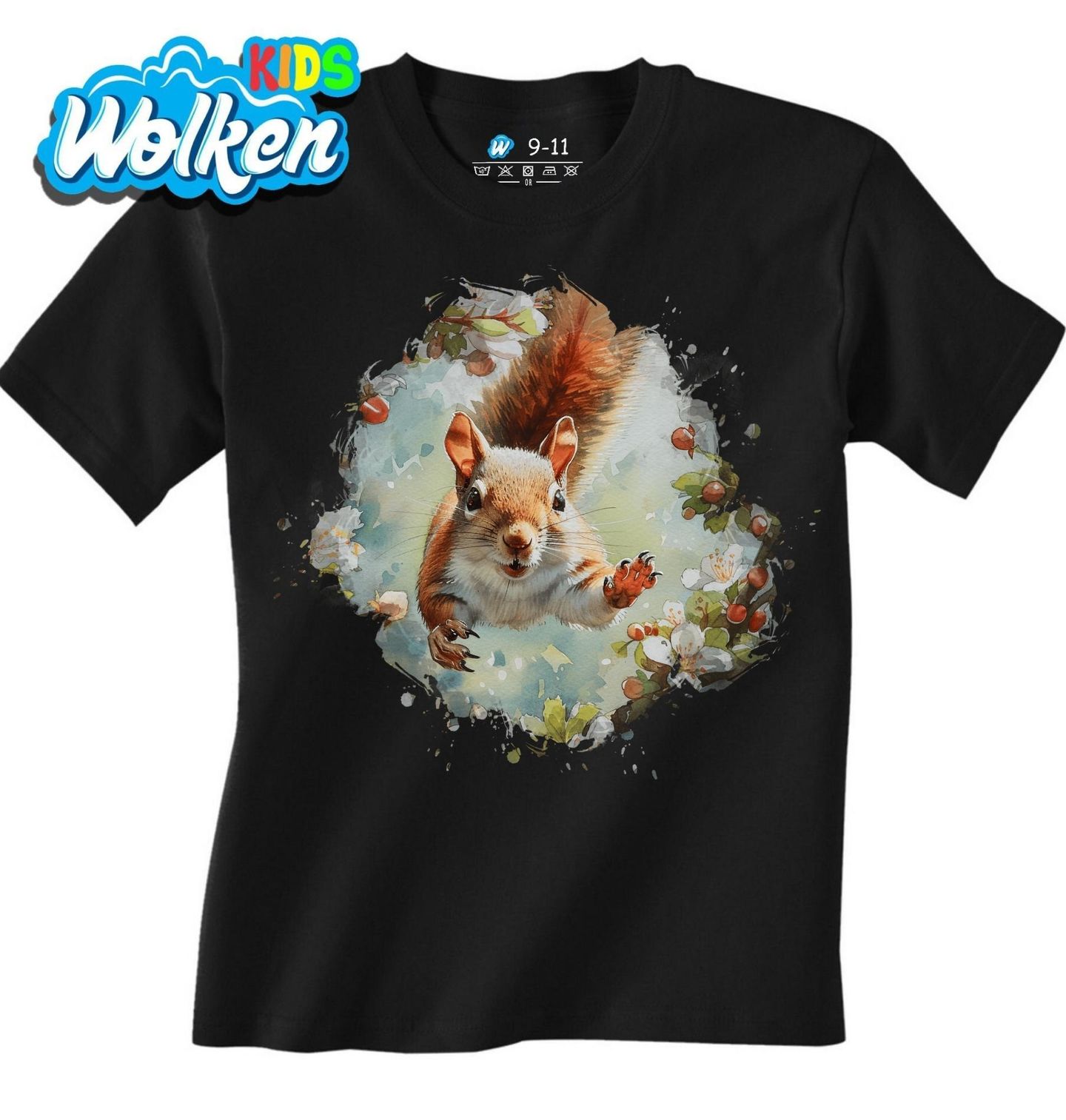 Dětské tričko Hravá Veverka v Lese.jpg