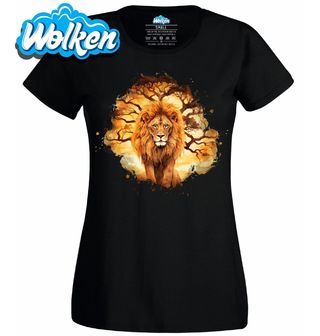 Dámské tričko Lví Král savany.jpg