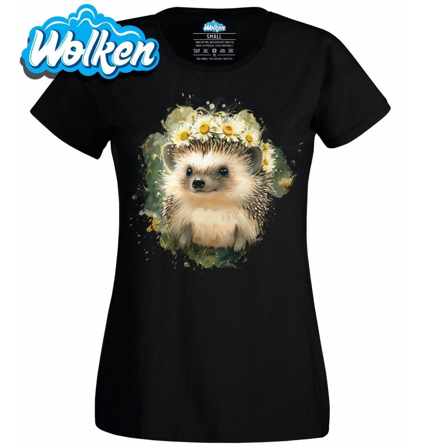 Dámské tričko Květinový Ježek.jpg