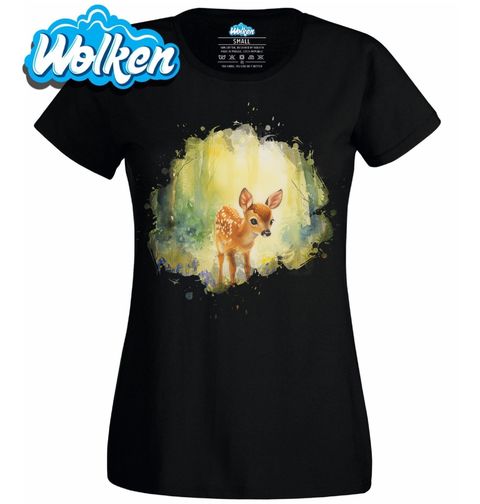 Obrázek produktu Dámské tričko Zvědavý Koloušek v Lese