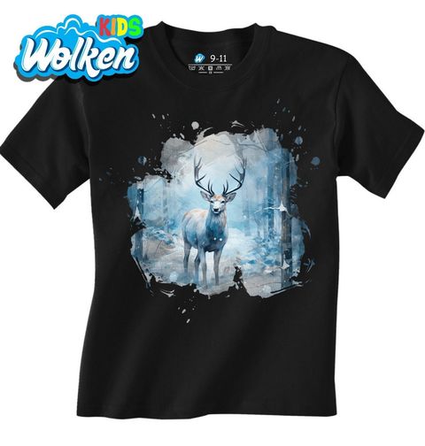 Obrázek produktu Dětské tričko Jelen v Zasněženém Lese