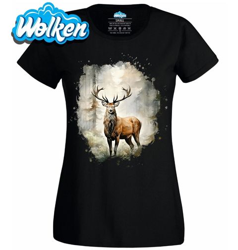 Obrázek produktu Dámské tričko Majestátní Jelen evropský