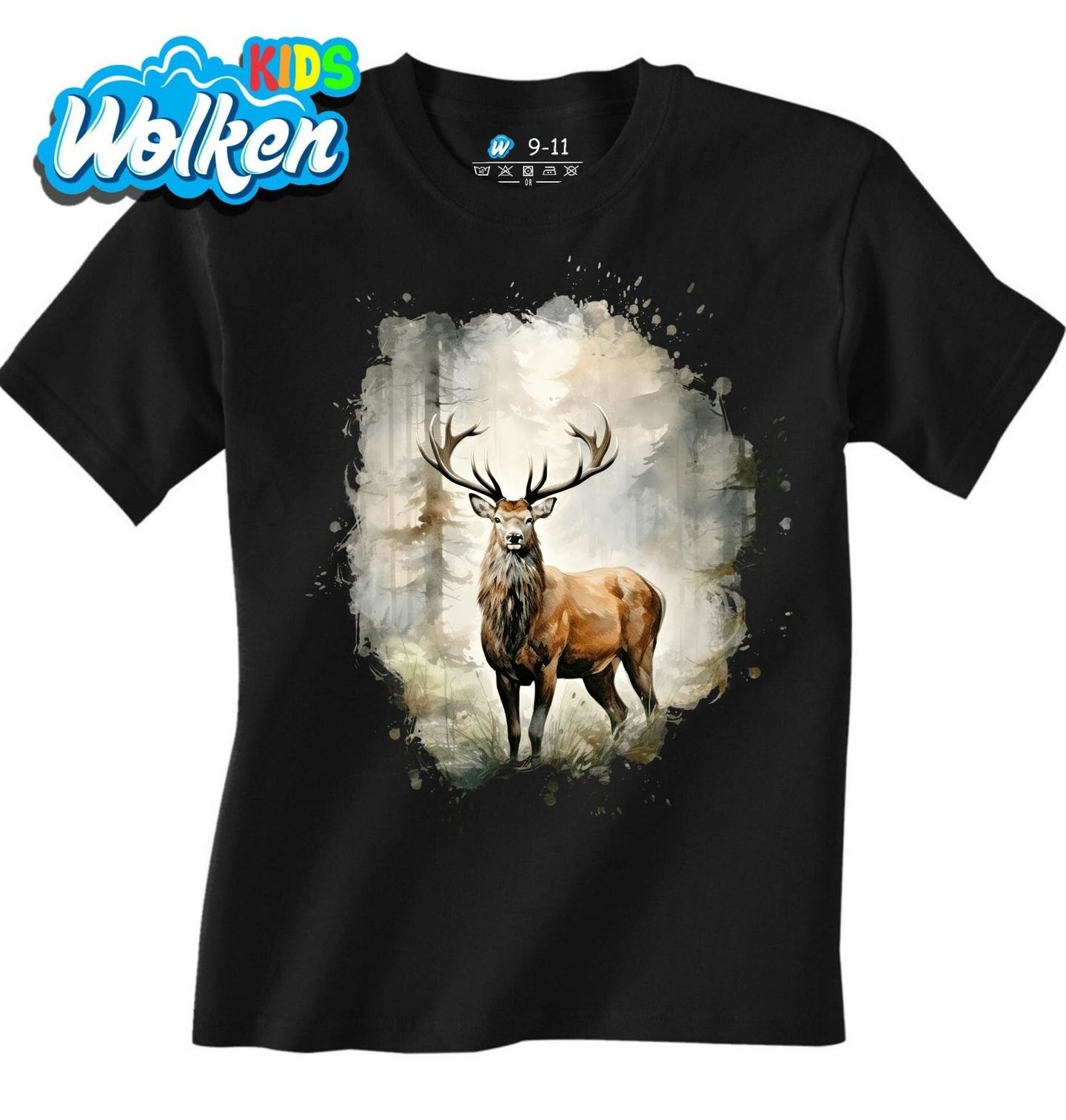 Dětské tričko Majestátní Jelen evropský.jpg