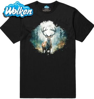 Pánské tričko Jelen evropský Strážce Lesa.jpg