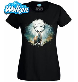 Dámské tričko Jelen evropský Strážce Lesa.jpg