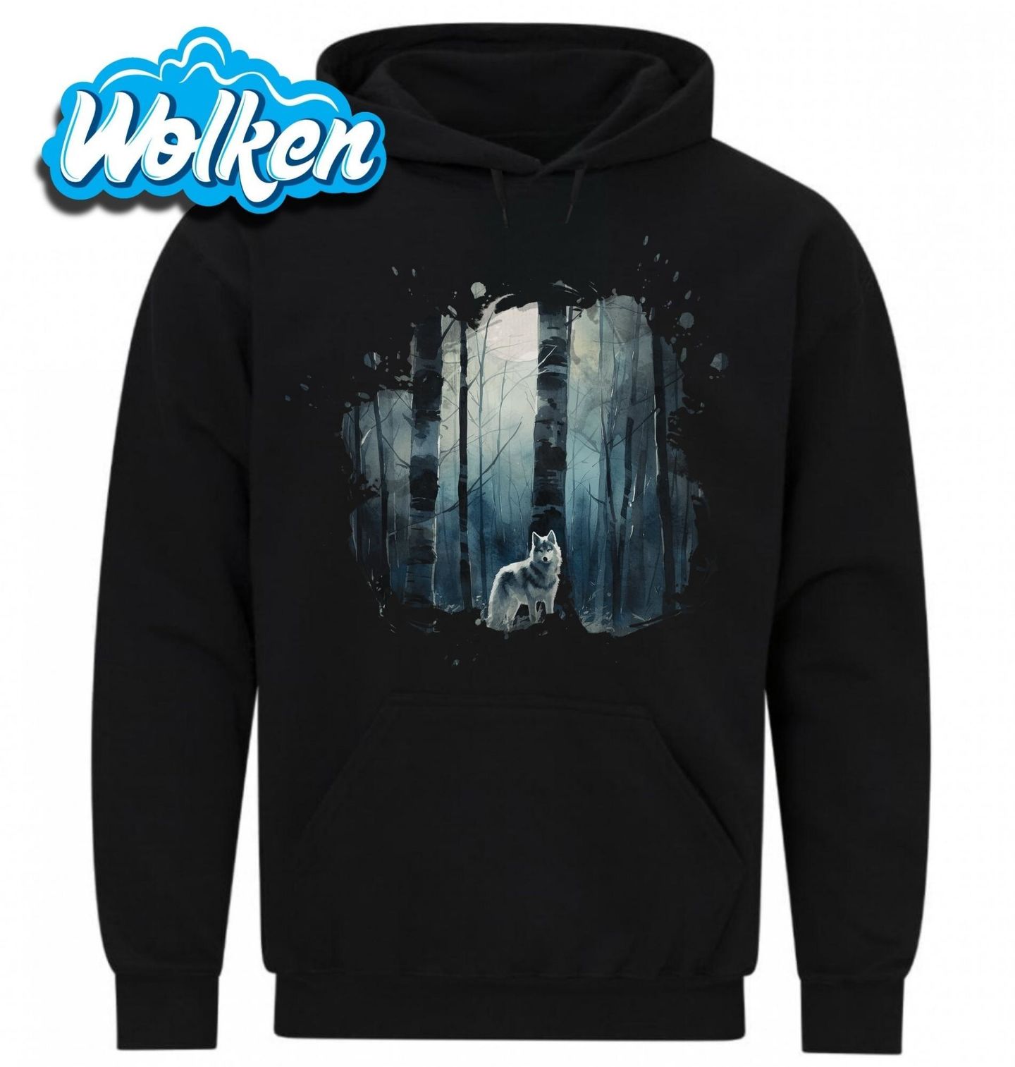 Mikina Osamělý Vlk v Lese.jpg