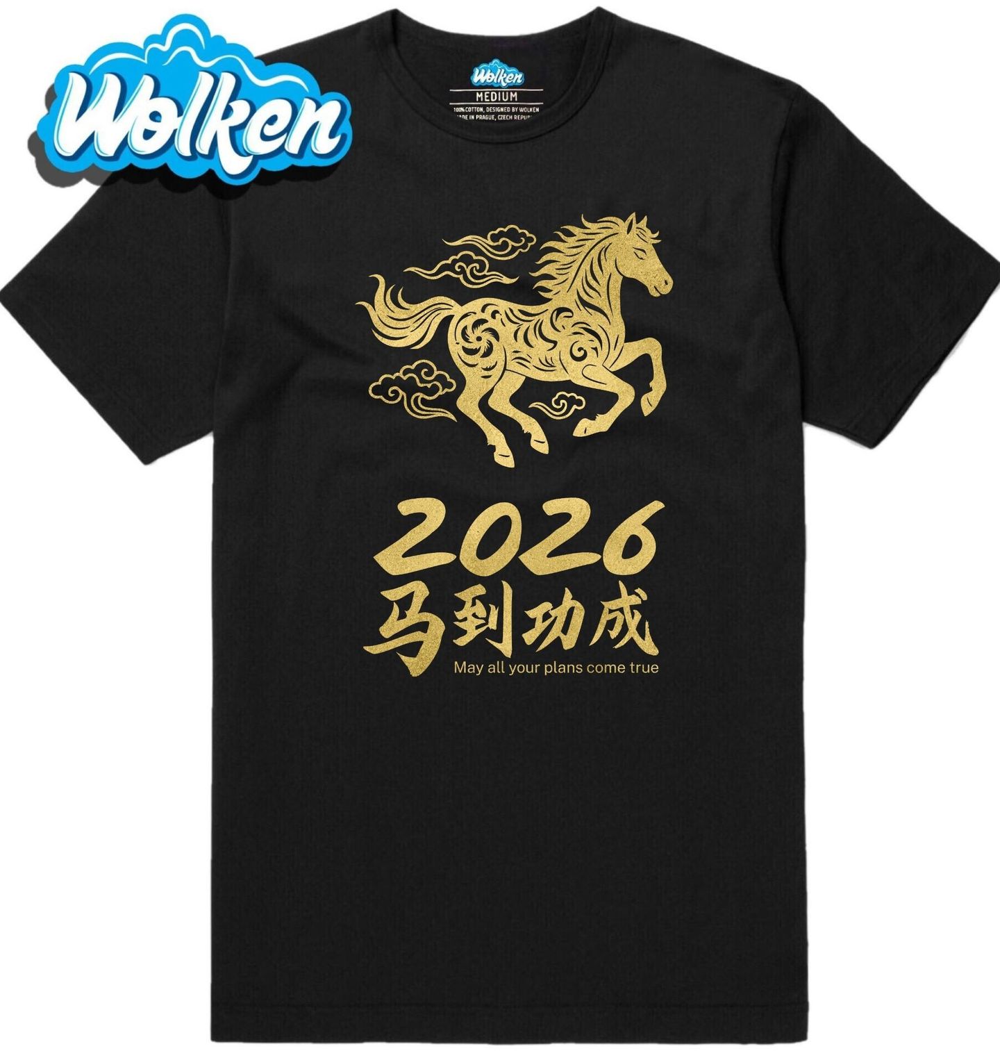 Pánské tričko Čínský nový rok 2026 Ať se splní všechny tvé plány.jpg