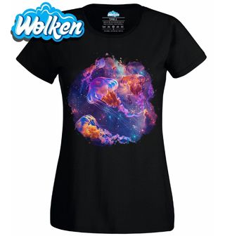 Dámské tričko Medúza v Galaktickém Moři.jpg