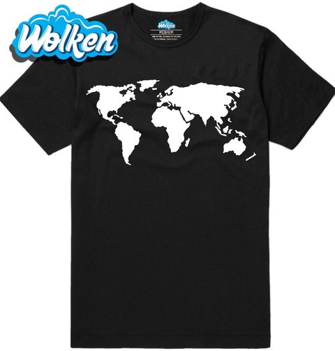 Obrázek produktu Pánské tričko Mapa Světa Kontinentů