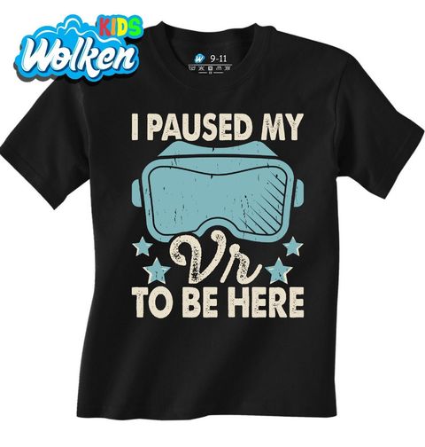 Obrázek produktu Dětské tričko Zastavil jsem svou virtuální realitu, abych tu byl