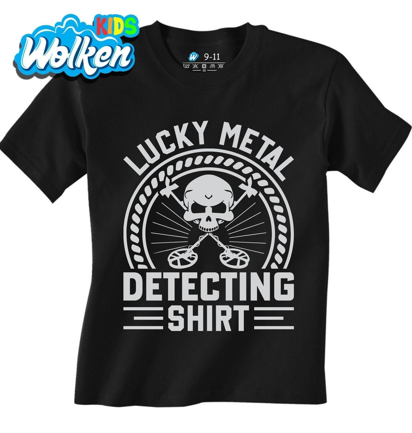 Dětské tričko Detektorářské tričko pro Štěstí Lucky Metal Detecting Shirt.jpg