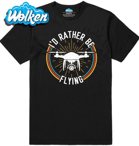 Obrázek produktu Pánské tričko Dron Raději bych létal