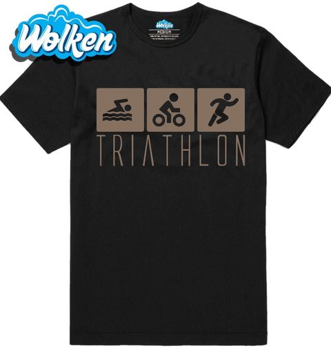 Obrázek produktu Pánské tričko Triatlon – Plavání Kolo Běh
