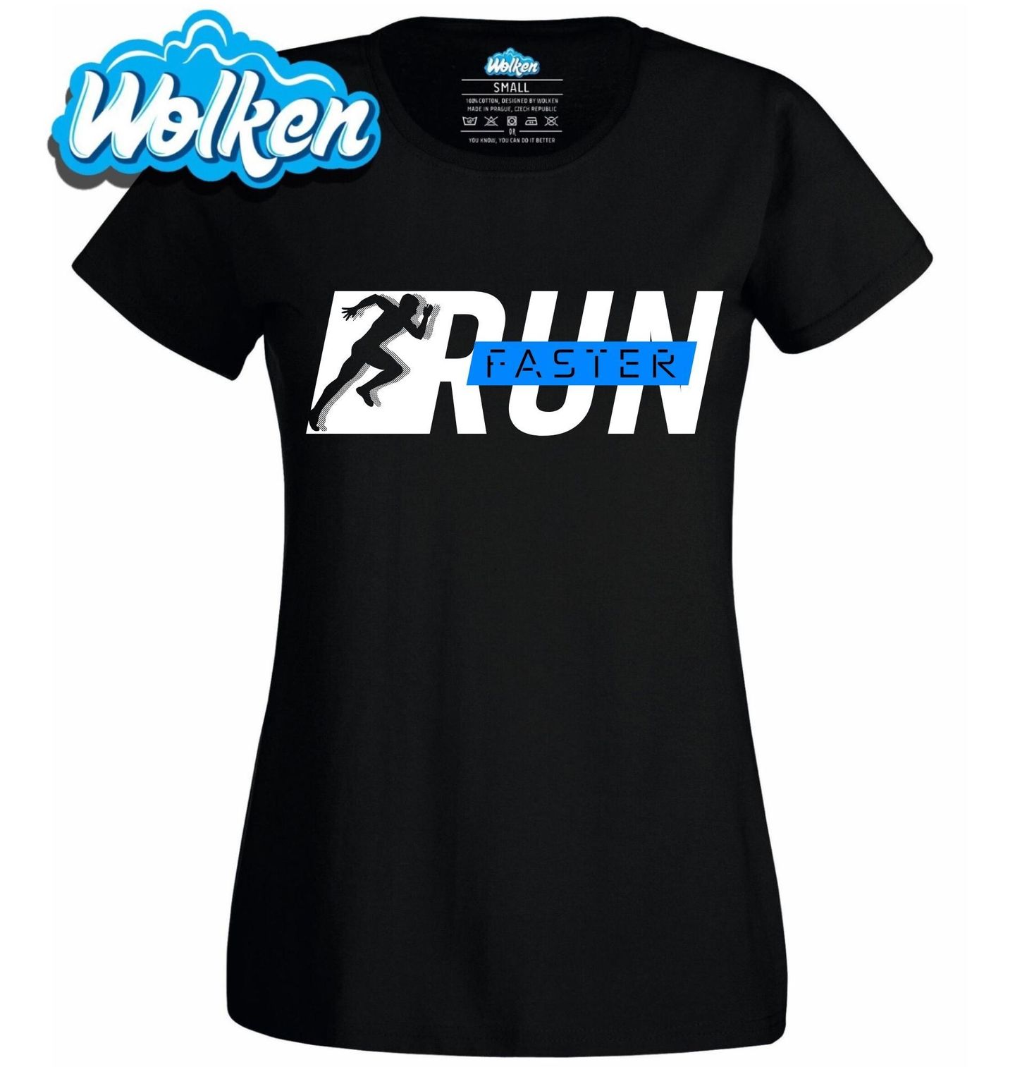 Dámské tričko Běžec v Pohybu Run Faster.jpg