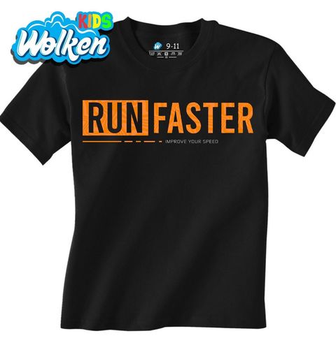 Obrázek produktu Dětské tričko Zlepši svou rychlost RUN Faster Improve Your Speed
