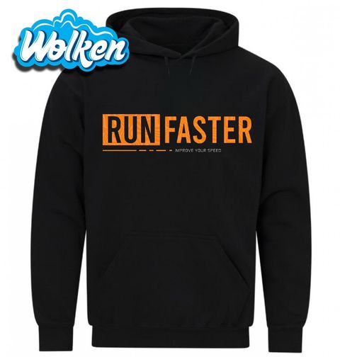 Obrázek produktu Pánská mikina Zlepši svou rychlost RUN Faster Improve Your Speed