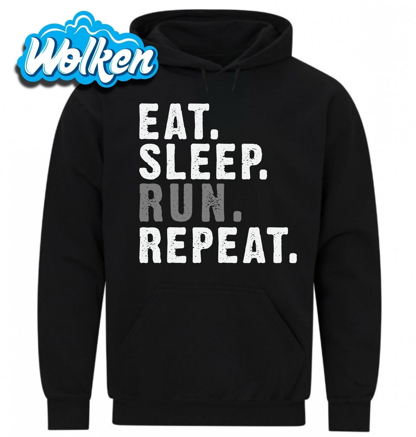 Mikina Jez Spi Běhej Opakuj Eat Sleep Run Repeat.jpg