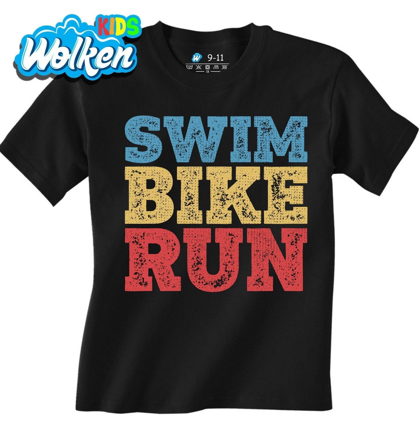 Dětské tričko Plavání Kolo Běh Swim Bike Run.jpg