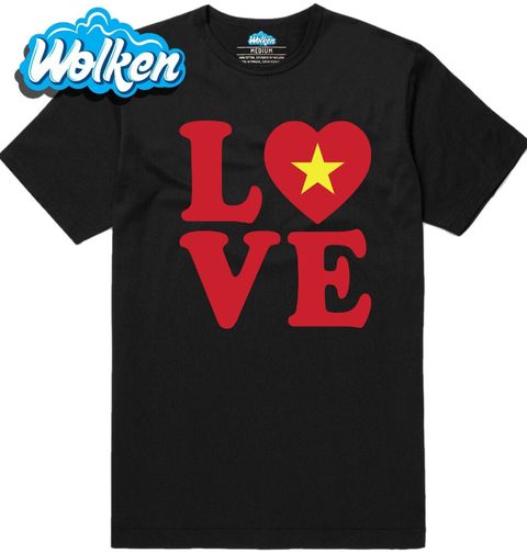 Obrázek produktu Pánské tričko Láska k Vietnamu LOVE