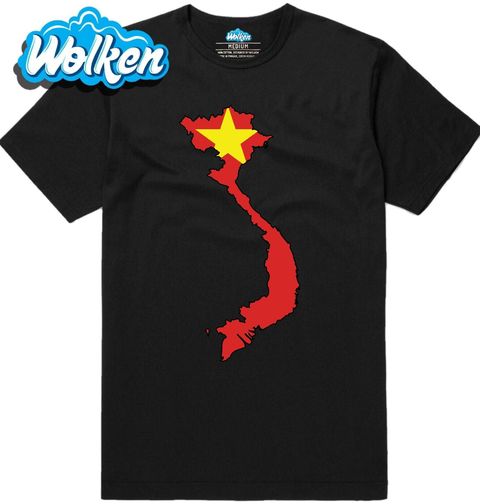 Obrázek produktu Pánské tričko Mapa Vietnamu