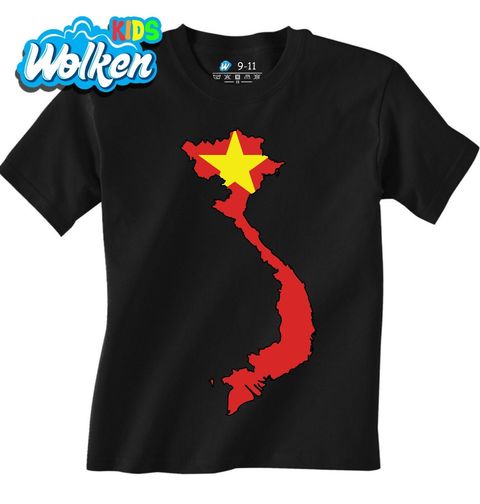 Obrázek produktu Dětské tričko Mapa Vietnamu