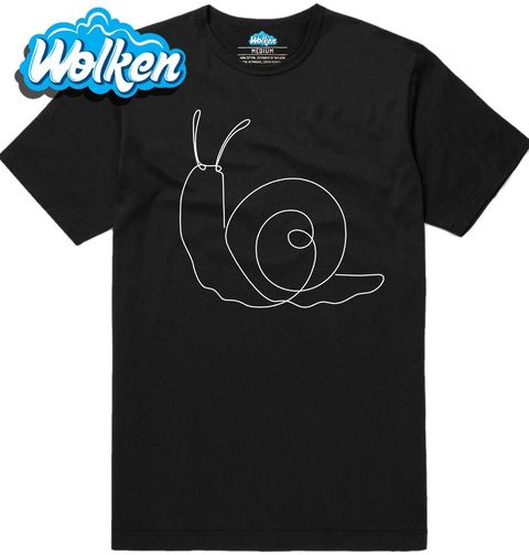 Obrázek produktu Pánské tričko Šnek jedním tahem One Line Art