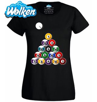 Dámské tričko Kulečníková Pyramida 8-Ball Osmička.jpg