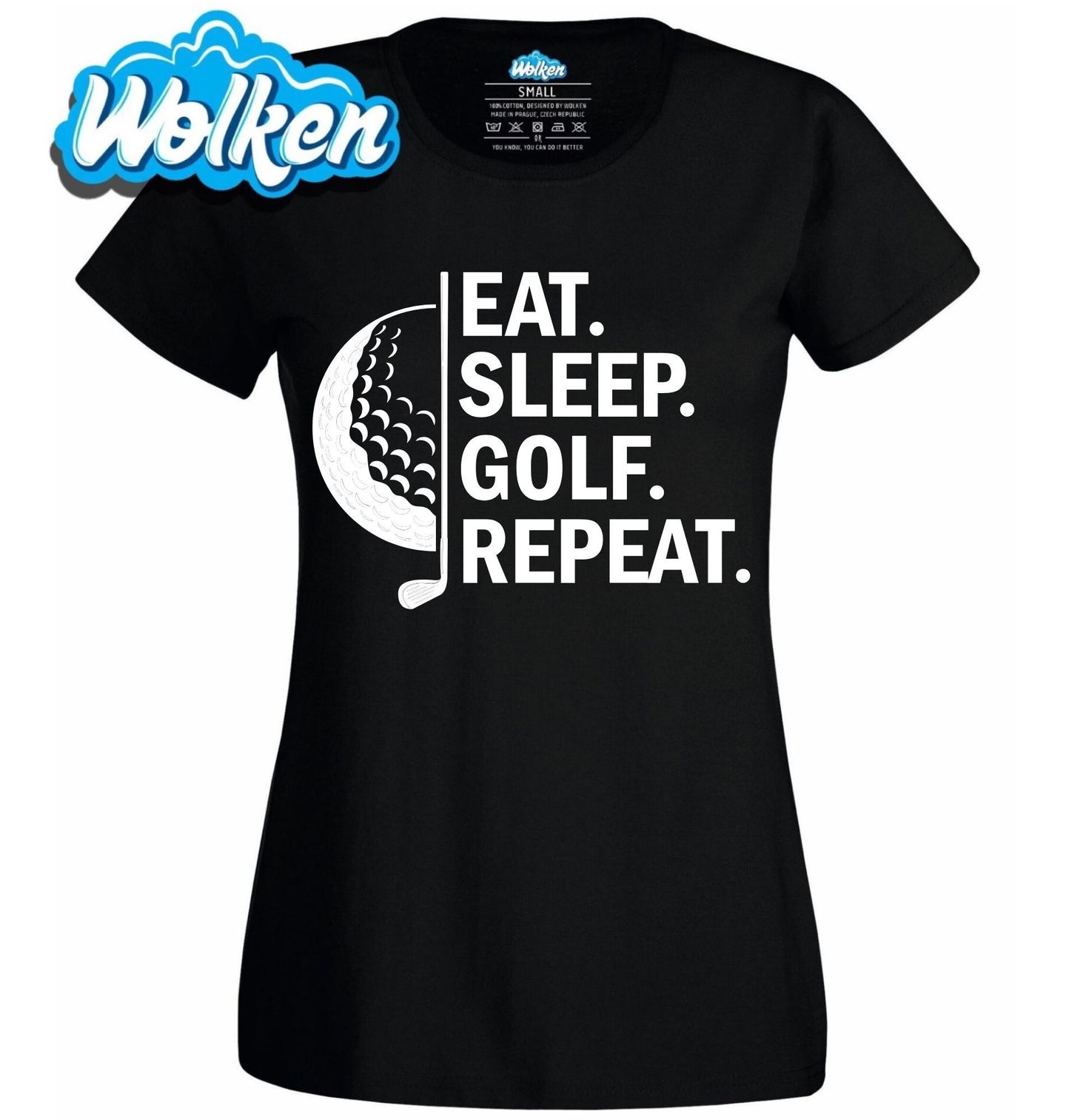 Dámské tričko Jez Spi Hraj Golf Opakuj.jpg