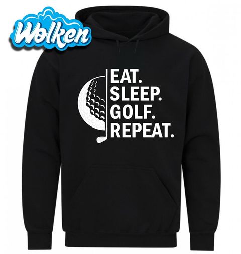 Obrázek produktu Pánská mikina Jez Spi Hraj Golf Opakuj