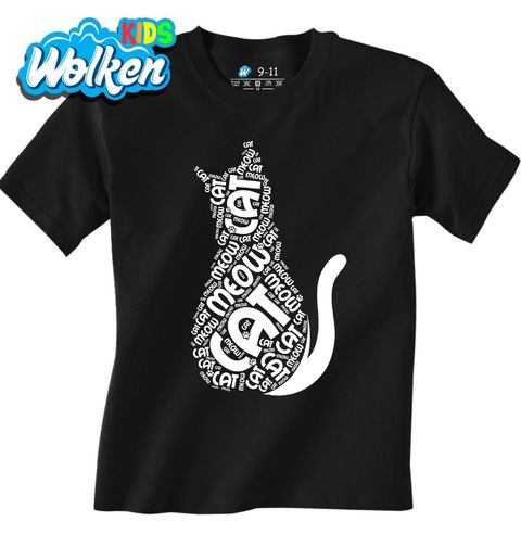 Obrázek produktu Dětské tričko Kočka Cat Meow