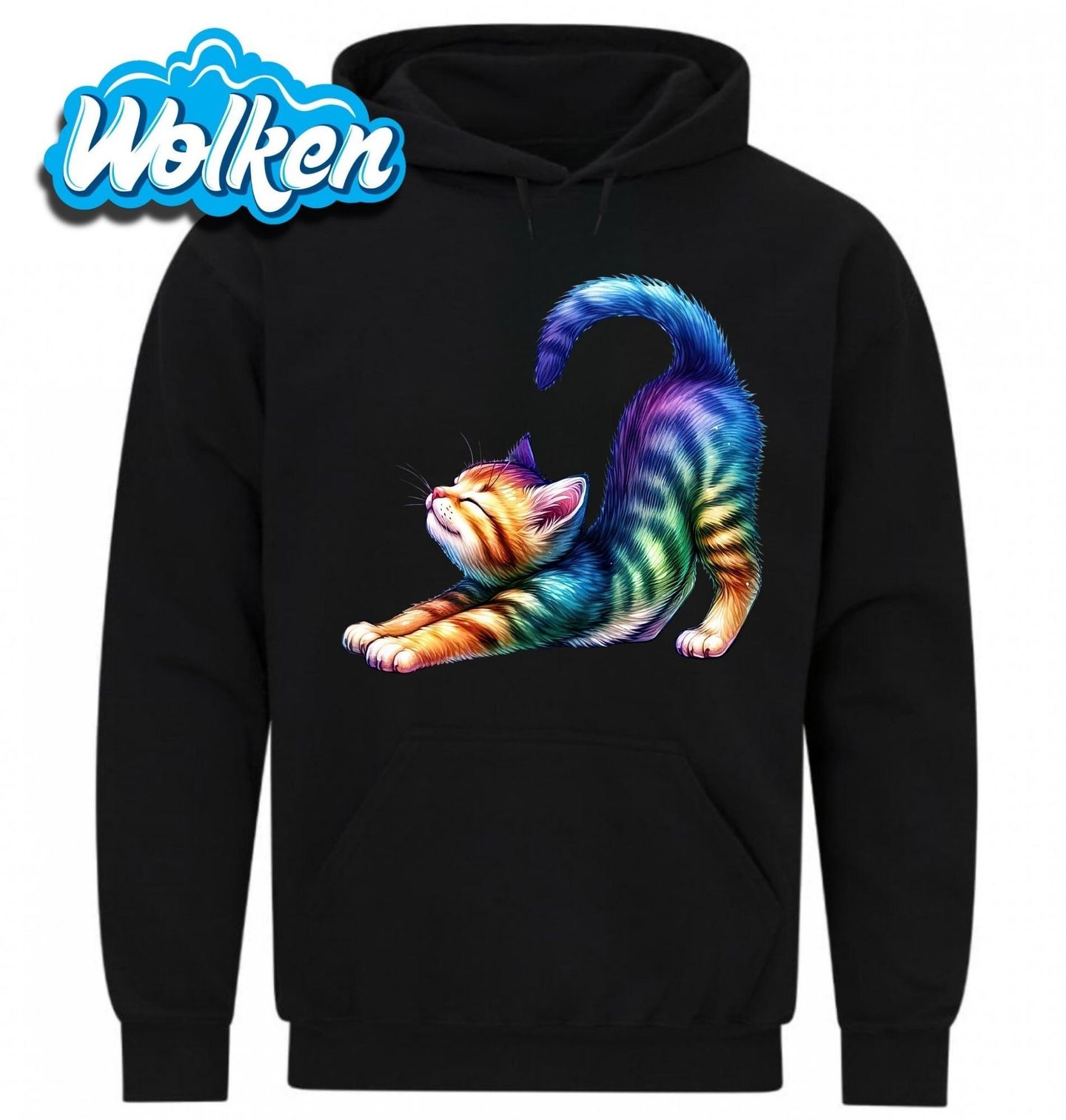 Mikina Protahující se Duhové Kotě.jpg