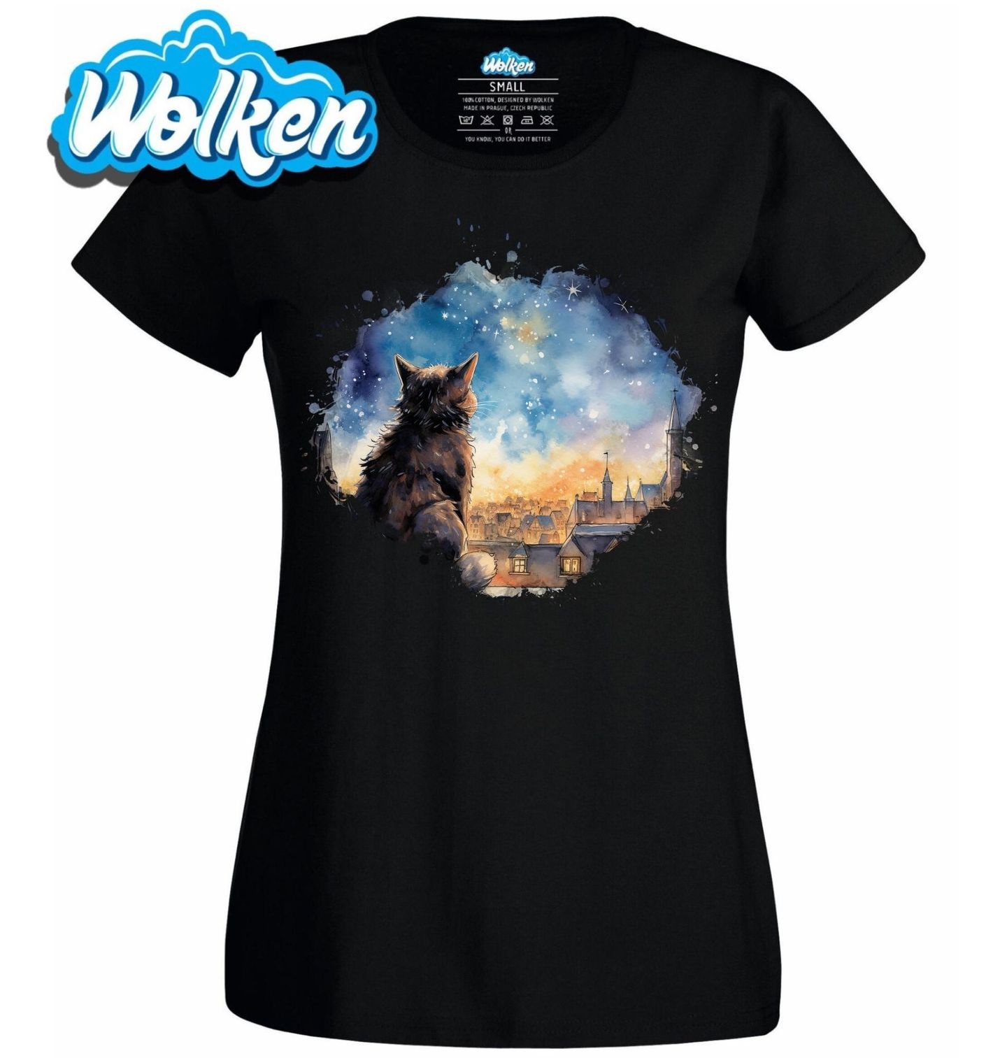 Dámské tričko Kočičí Strážkyně Města.jpg