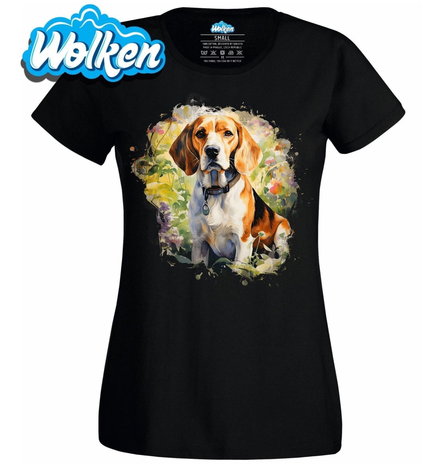 Dámské tričko Dobrodružství s Bíglem.jpg