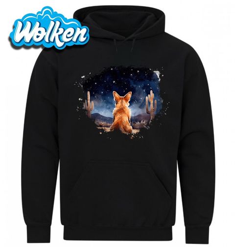 Obrázek produktu Pánská mikina Corgi Pembroke v Noční Poušti