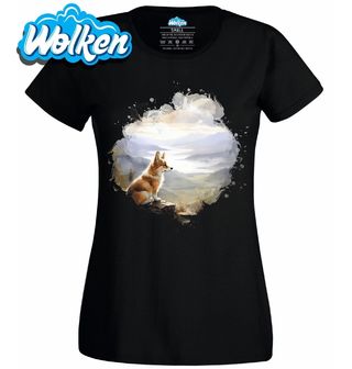 Dámské tričko Corgi na Vyhlídce.jpg