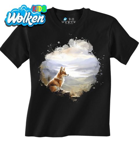 Obrázek produktu Dětské tričko Corgi na Vyhlídce