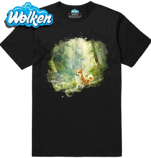 Obrázek produktu Pánské tričko Dobrodružství s Corgim