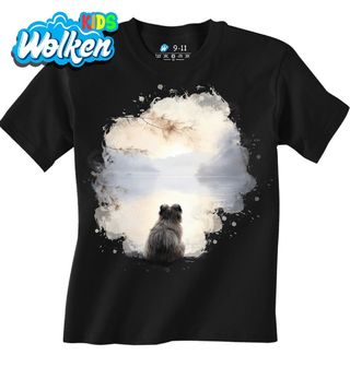 Dětské tričko Shih-tzu u Jezera.jpg