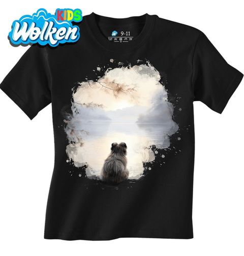 Obrázek produktu Dětské tričko Shih-tzu u Jezera