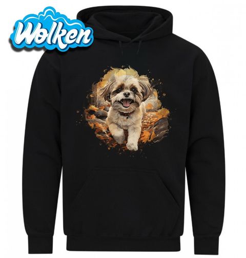 Obrázek produktu Pánská mikina Usměvavý Shih-tzu v Lese